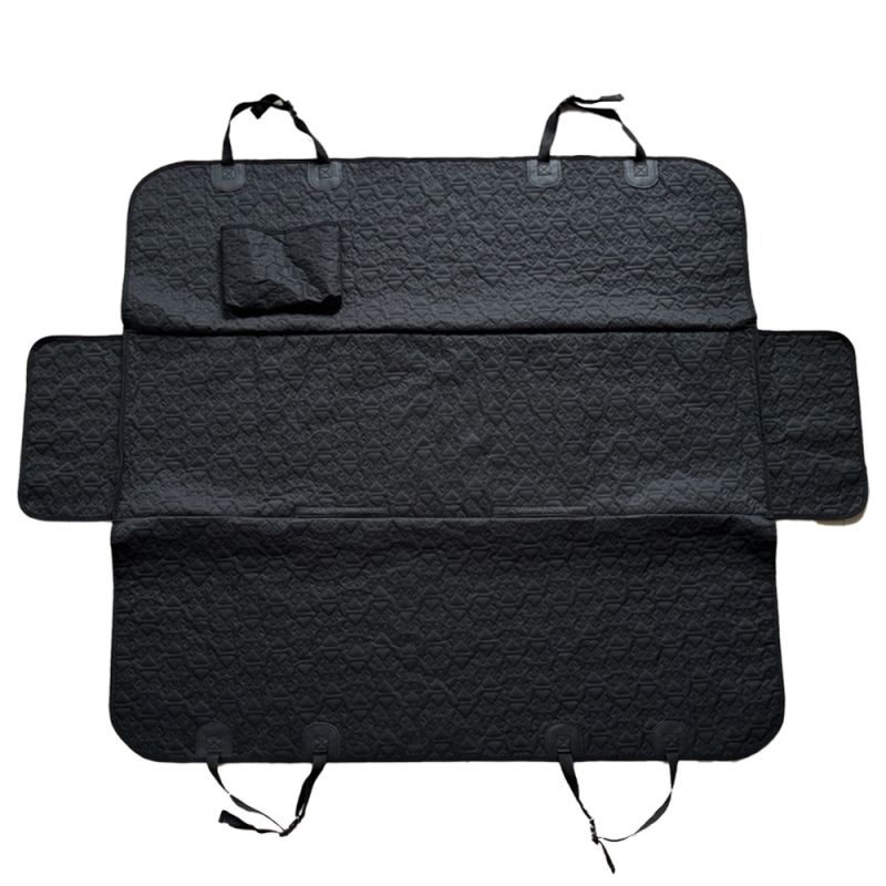 Постелка за домашни любимци с принт на кучешка лапа, неплъзгаща се постелка за кучета за кола, охлаждаща постелка за домашни любимци за заден ход, постелка за кучета за кучета