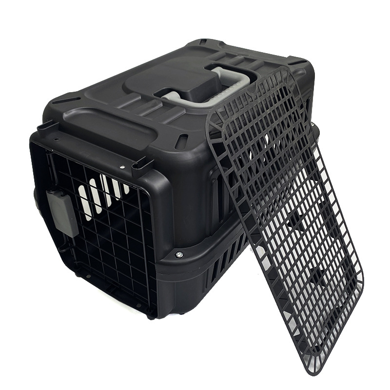 Kisállat-kellékek légitársasági szállítóketrec, macska orvosi szállítóketrec, macskaketrec, kutyaketrec, kis kutya szállítóketrec, lélegző és könnyű