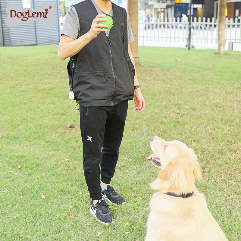 Дрехи за дресировка на кучета, панталони с големи джобове с капак, многофункционални жилетки за дресировка на кучета, горнища против надраскване