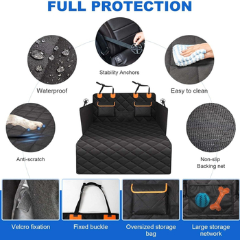 Постелка за багажник на домашен любимец Amazon, водоустойчива, против замърсяване, против надраскване, постелка за багажник на домашен любимец