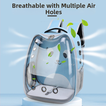 Panoraamne läbipaistev hingav kaasaskantav lemmikloomade seljakott kosmosekapsli kassikott kassipuur kassikandja seljakott