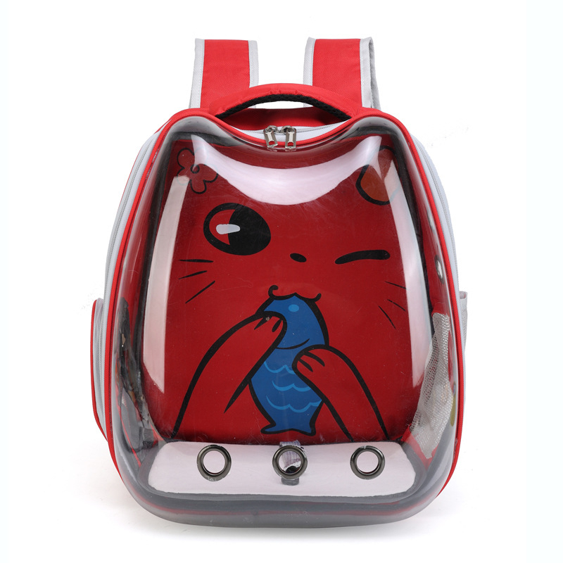 Panoraamne läbipaistev hingav kaasaskantav lemmikloomade seljakott kosmosekapsli kassikott kassipuur kassikandja seljakott