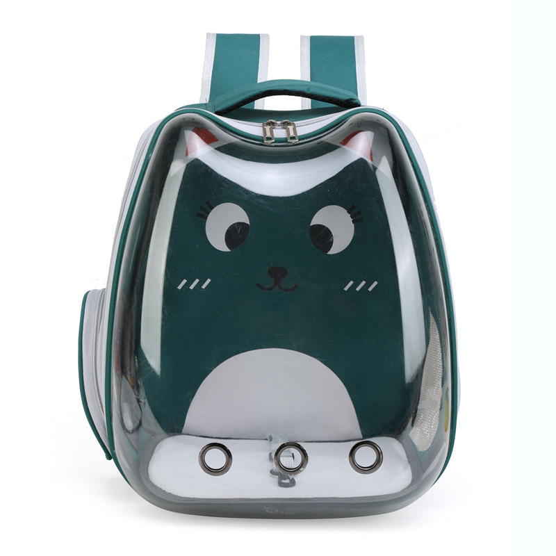 Panoraamne läbipaistev hingav kaasaskantav lemmikloomade seljakott kosmosekapsli kassikott kassipuur kassikandja seljakott