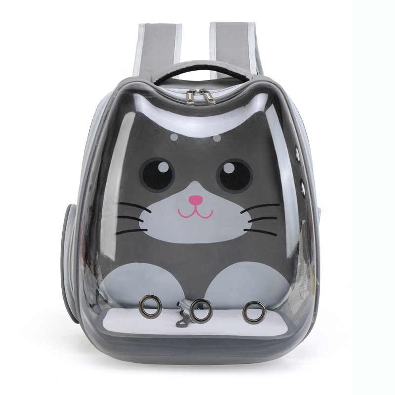 Panoraamne läbipaistev hingav kaasaskantav lemmikloomade seljakott kosmosekapsli kassikott kassipuur kassikandja seljakott