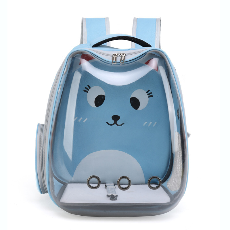 Panoraamne läbipaistev hingav kaasaskantav lemmikloomade seljakott kosmosekapsli kassikott kassipuur kassikandja seljakott