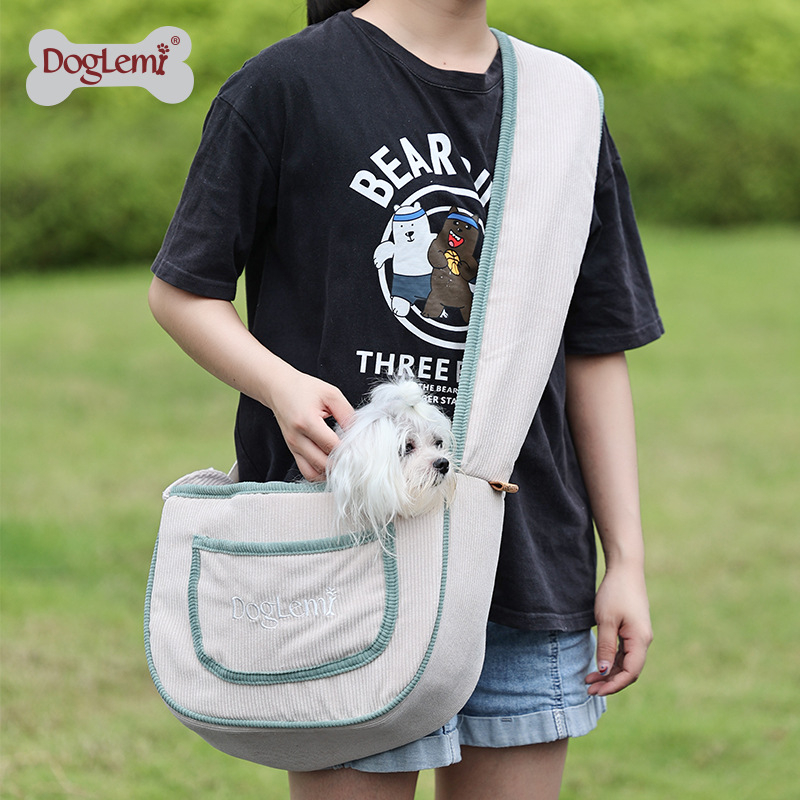 Lemmiklooma õlakott kassile kutsikale universaalne värske õlakott lihtne väljaminev lemmikloomakott