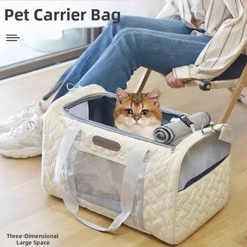 Τσάντα Γάτας Φορητή Εξόδου Μεγάλης Χωρητικότητας Αναπνέουσα Τσάντα Ταχυδρόμου Γάτας Σκύλου Σακίδιο Πλάτης Κατοικίδιο Φορητή Τσάντα Ώμου Κλουβί Γάτας