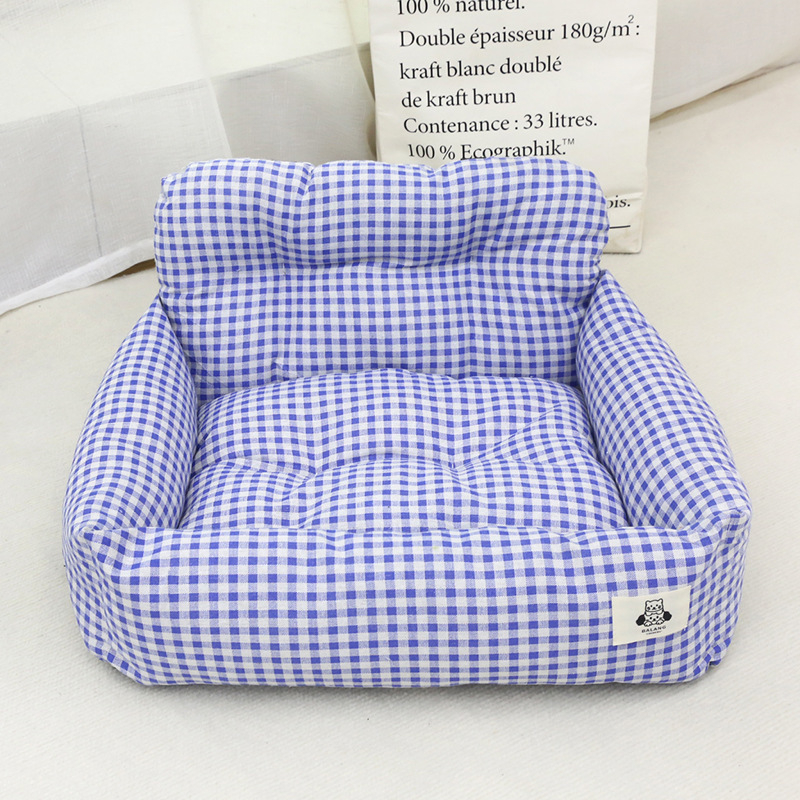 Гнездо за кола за всички сезони, предпазна възглавница за седалка за излизане, гнездо за кола, противозадавяща се кола, преносима домашна постелка за гнездо с двойна употреба