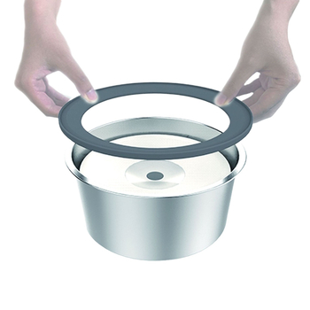 Μπολ νερού από ανοξείδωτο ατσάλι για κατοικίδια, 2 λίτρα, πλωτό μπολ νερού με μη υγρή λαβή, μεγάλη λεκάνη για σκύλους, μεγάλης χωρητικότητας, ανθεκτικό στις πιτσιλιές και στις υπερχειλίσεις