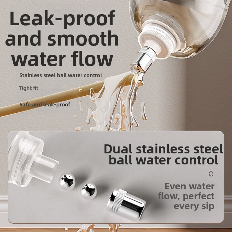 Dávkovač vody pre psov, nepremokavá papula, dávkovač vody pre mačky a králiky, mobilný dávkovač vody pre domáce zvieratá bez zásuvky, automatický kotlík pre psov