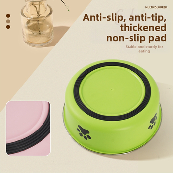 Ανοξείδωτο μπολ κατοικίδιων ζώων, διπλό πλαστικό μπολ για σκύλους, μπολ για γάτες, τροφοδότηση τροφίμων, πόσιμο νερό, λεκάνη σίτισης κατοικίδιων ζώων χονδρικής