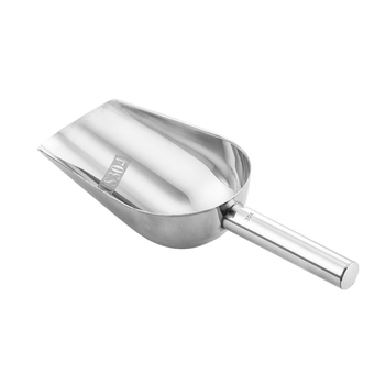 Φτυάρι πάγου από παχύ ανοξείδωτο χάλυβα, πολυλειτουργικό φτυάρι πάγου, φτυάρι πάγου 304, φτυάρι κύβων πάγου, φτυάρι σνακ, φτυάρι ξηρών προϊόντων, οικιακή κουζίνα, εμπορική