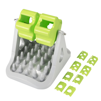 Είδη κατοικίδιων Περιστρεφόμενη αυτόματη ταΐστρα για γάτες και σκύλους Εκπαιδευτικό μπολ αργής τροφής με κυλίνδρους Εκπαιδευτικά παιχνίδια για χαμένο φαγητό