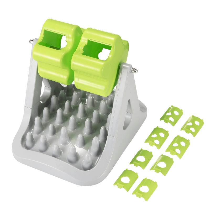 Kućni ljubimci, rotirajuća automatska hranilica za mačke i pse, spora zdjela za hranu, trener za valjkastu edukativna igračka za propuštenu hranu