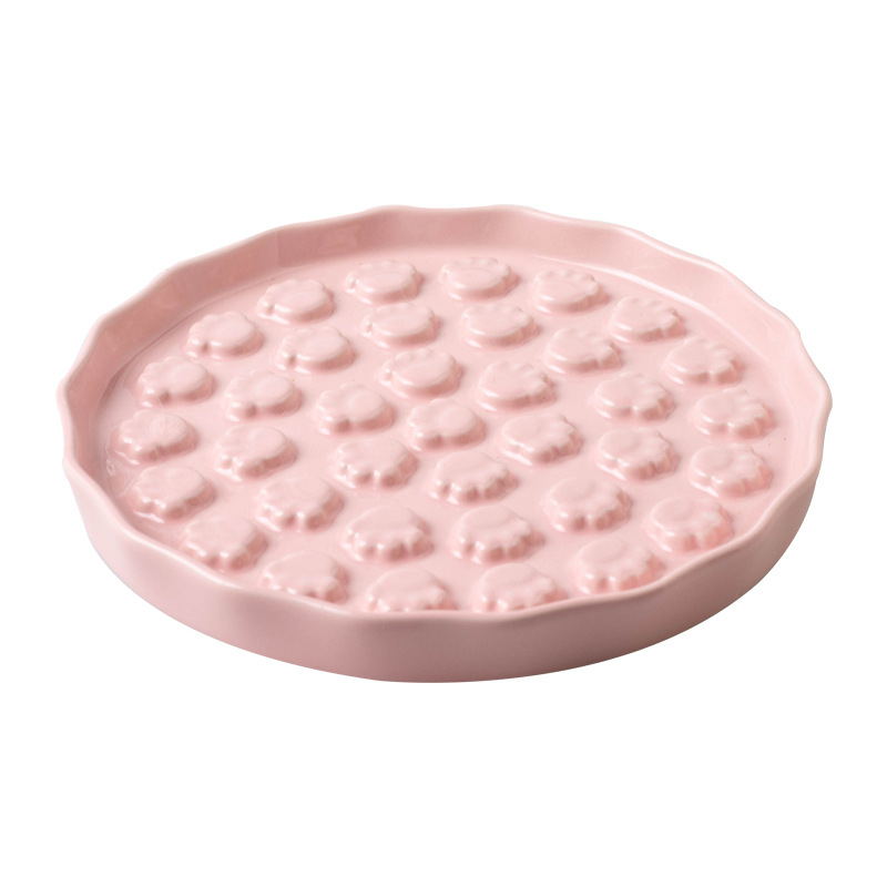 Zdjela za rižu za mačke Tanjur za lizanje mačaka Lavica za hranu za pse Zdjela za mačke Zdjela za pse Keramički tanjur za hranu za mačke Zdjela za kućne ljubimce Oprema za kućne ljubimce