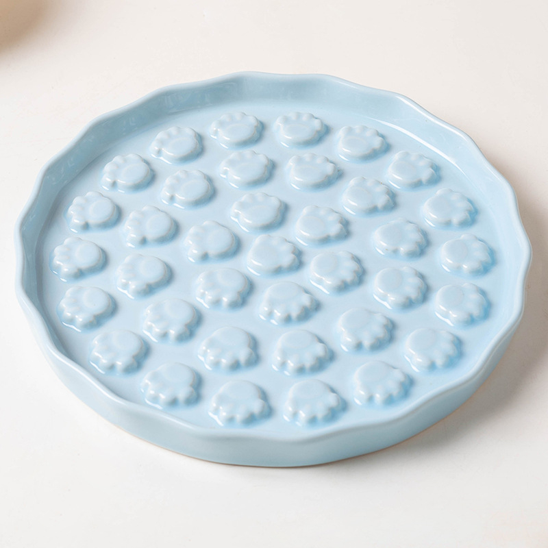 Zdjela za rižu za mačke Tanjur za lizanje mačaka Lavica za hranu za pse Zdjela za mačke Zdjela za pse Keramički tanjur za hranu za mačke Zdjela za kućne ljubimce Oprema za kućne ljubimce