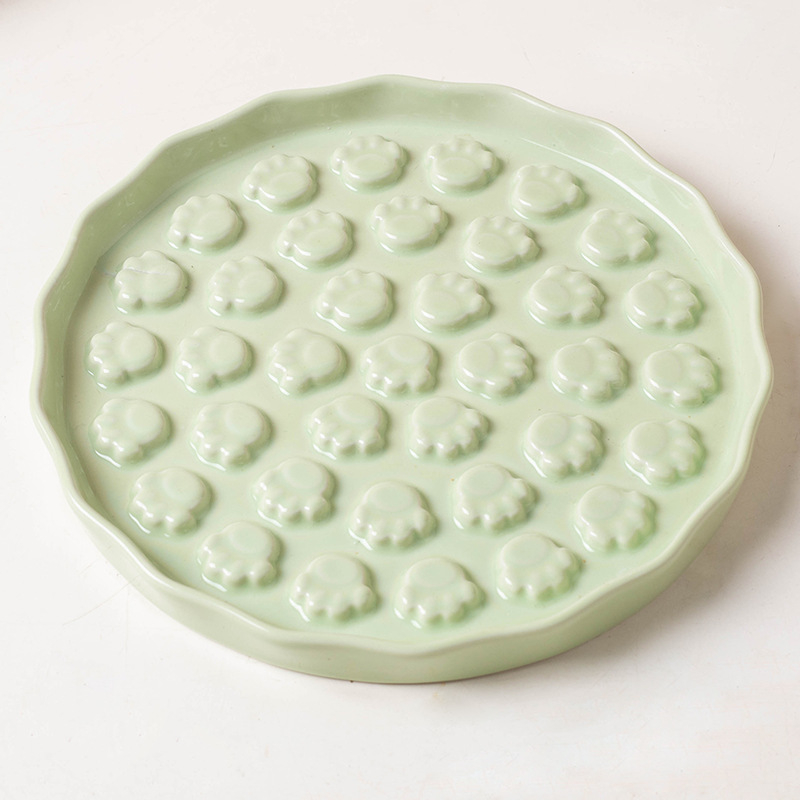 Zdjela za rižu za mačke Tanjur za lizanje mačaka Lavica za hranu za pse Zdjela za mačke Zdjela za pse Keramički tanjur za hranu za mačke Zdjela za kućne ljubimce Oprema za kućne ljubimce