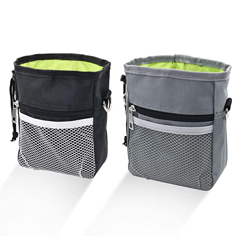 Фабрична доставка чанта за домашни любимци за хапване на открито чанта за кръста, чанта за кучешка храна за хапване чанта за кучета за кръста, чанта за обучение на кучета, домашни любимци