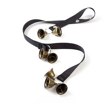 Amazon Pet Doorbell Rope Χριστουγεννιάτικο χάλκινο κουδούνι για σκύλους με ειδοποίηση για εξωτερική χρήση, μενταγιόν Anti-Lost για σκύλους