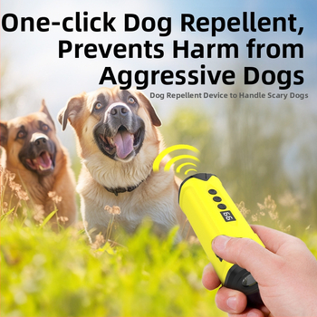 Νέος υπερηχητικός εκπαιδευτής σκύλων Amazon, ελαφρύς εκπαιδευτής σκύλων με τρία κεφάλια, υπερηχητικός εκπαιδευτής σκύλων