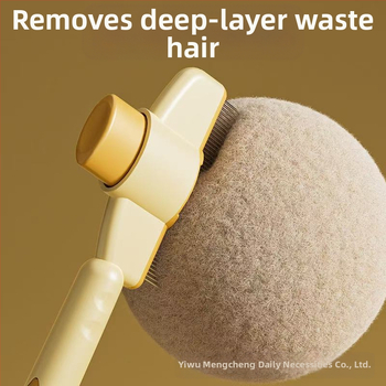 Гребен за отваряне на възли за котки, гребен за обезкосмяване с плаваща повърхност, гребен за масаж на котки, гребен за самопочистване, гребен против бълхи, гребен с игла, универсален производител за котки и кучета