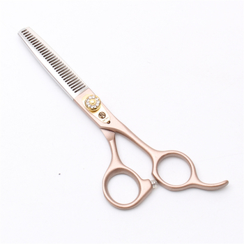 Лилав дракон 5.5-инчови/6.0/7-инчови ножици с плоски зъби, розово злато, ножици за бретон, изтъняване на косата, професионални фризьорски ножици