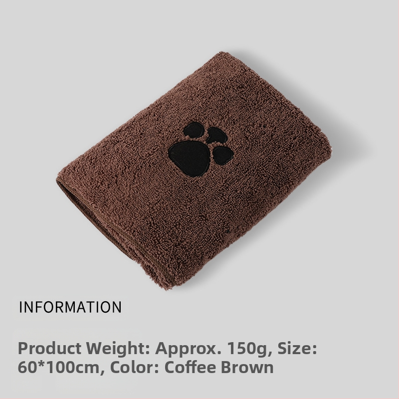 Микрофибърна кърпа за баня за домашни любимци, силно абсорбираща, бързосъхнеща, за грижа за домашни любимци, кърпа за домашни любимци, зоомагазин, подарък за кучета и котки