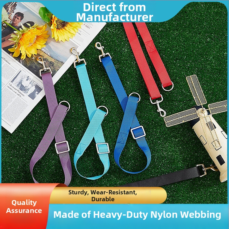 Трансграничен популярен регулируем найлонов колан, тежкотоварен ремък за кофа за коне, каишка за ремарке за коне, селскостопански колан за окачване на кофа