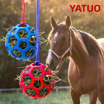 Hobuse maiustuspall Tallide rippuv heinasöötja Polo heinasöötmispall Mänguasipall