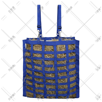 Piiriülene Amazoni suure mahutavusega mitme võrguga täispaelaga hobuse heinakott kuiva rohuga kott aeglaselt söötmiseks mõeldud heinakott