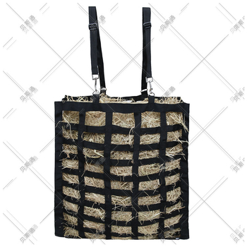 Piiriülene Amazoni suure mahutavusega mitme võrguga täispaelaga hobuse heinakott kuiva rohuga kott aeglaselt söötmiseks mõeldud heinakott