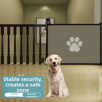 Piiriülene lemmikloomade koeratara kaasaskantav kokkupandav isolatsioonivõrk majapidamises löögivaba kaitsetõkke turvavõrk ukseriba