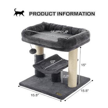 Είδη κατοικίδιων Ράφι αναρρίχησης για γάτες Φωλιά γάτας Ξυστήρι γάτας Δέντρο γάτας Ενσωματωμένο παιχνίδι γάτας για κατοικίδια Κάψουλα χώρου Ράφι γάτας