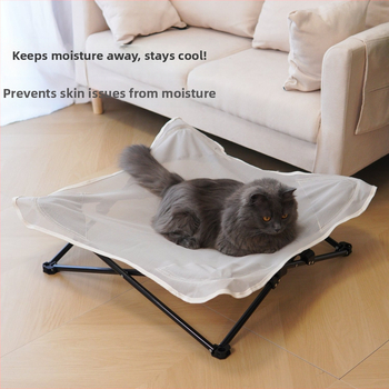 Πτυσσόμενο Κρεβάτι Στρατού για Γάτες Four Seasons Universal Αναπνέουσα Αιώρα Σκύλου Φωλιά Σκύλου Καναπές Καλοκαιρινή Δροσερή Προμήθειες Κατοικίδιων