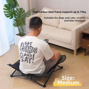 Πτυσσόμενο Κρεβάτι Στρατού για Γάτες Four Seasons Universal Αναπνέουσα Αιώρα Σκύλου Φωλιά Σκύλου Καναπές Καλοκαιρινή Δροσερή Προμήθειες Κατοικίδιων