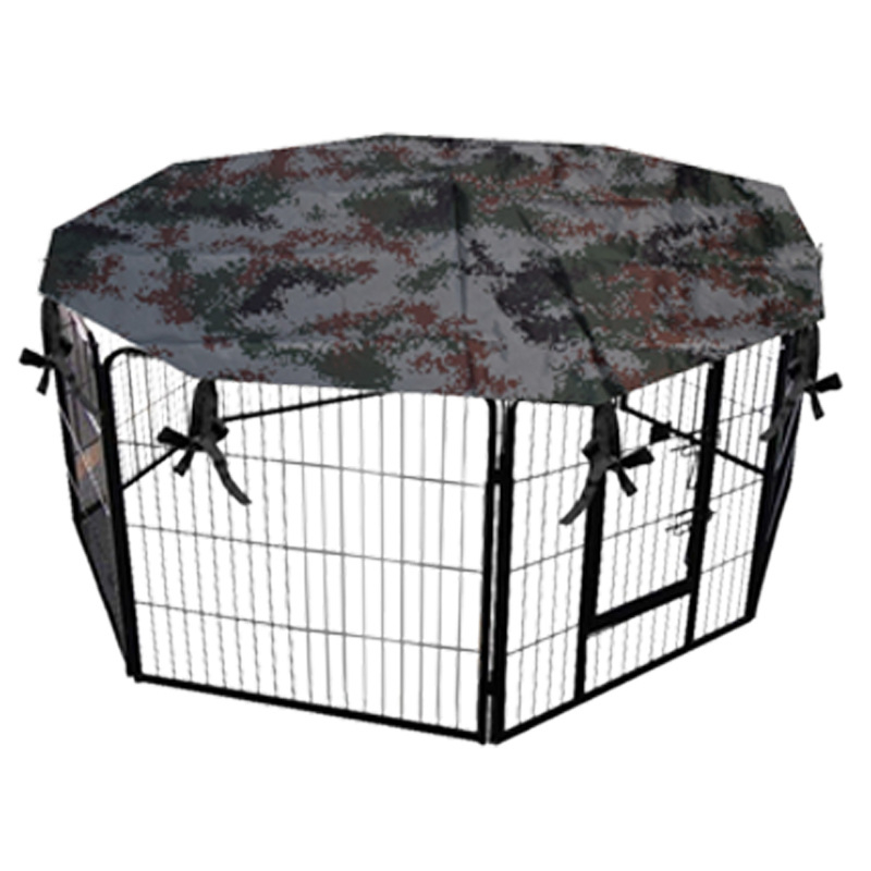 Prekogranični stropni pokrov za gnijezdo za kućne ljubimce, vanjsko dvorište, vodootporni i otporni na kišu, pokrov za pseće kaveze, sjenčanje i prozračni osmerokutni stropni pokrov