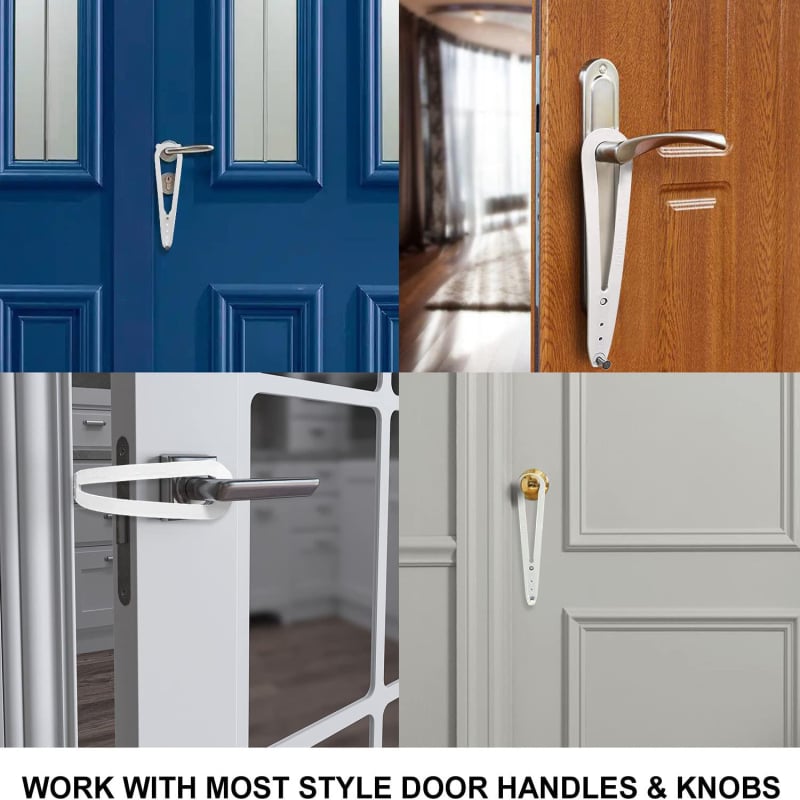 Piiriülene uus ukseprao lukk loomade söötmise kontrollimiseks ukseprao suuruse lukk lapse turvalukk, et takistada endal ukse avamist