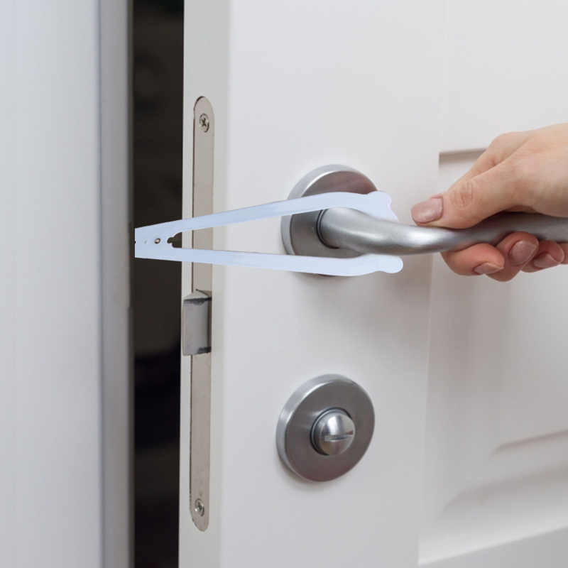 Piiriülene uus ukseprao lukk loomade söötmise kontrollimiseks ukseprao suuruse lukk lapse turvalukk, et takistada endal ukse avamist