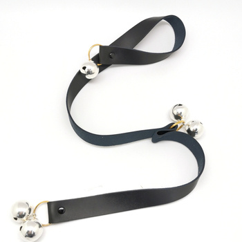 Διασυνοριακά Amazon Pet Supplies Γνήσιο Δερμάτινο Σχοινί Κουδουνιού Πόρτας, Κορδόνι για Κατοικίδια, Κουδούνι Εκπαίδευσης Σκύλου, Σχοινί Κουδουνιού Γάτας και Σκύλου