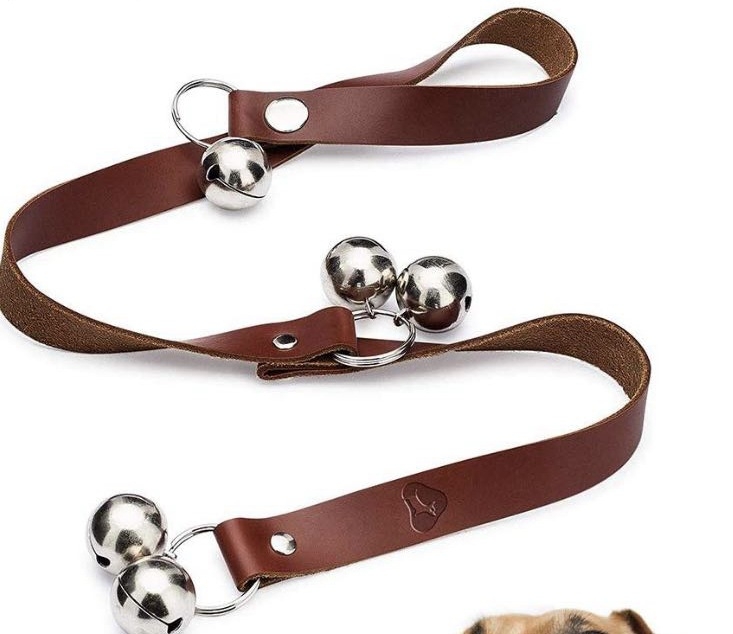 Prekogranični Amazon Pet Supplies Prava kravlja koža Konop za zvono za vrata Kućni ljubimci Zvono za dresuru pasa Konop za zvono za mačke i pse