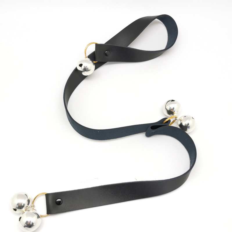 Prekogranični Amazon Pet Supplies Prava kravlja koža Konop za zvono za vrata Kućni ljubimci Zvono za dresuru pasa Konop za zvono za mačke i pse