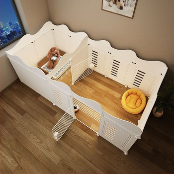 Ograda za kućne ljubimce, jedna soba, jedan pas čuvar, unutarnji kavez za pse, srednji i mali pas, plišani plišani pas, Bixiong izolacijska ograda s vratima