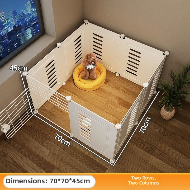 Ograda za kućne ljubimce, jedna soba, jedan pas čuvar, unutarnji kavez za pse, srednji i mali pas, plišani plišani pas, Bixiong izolacijska ograda s vratima