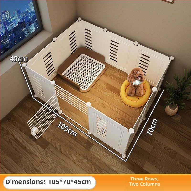 Ograda za kućne ljubimce, jedna soba, jedan pas čuvar, unutarnji kavez za pse, srednji i mali pas, plišani plišani pas, Bixiong izolacijska ograda s vratima