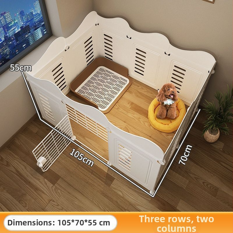 Ograda za kućne ljubimce, jedna soba, jedan pas čuvar, unutarnji kavez za pse, srednji i mali pas, plišani plišani pas, Bixiong izolacijska ograda s vratima