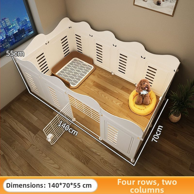 Ograda za kućne ljubimce, jedna soba, jedan pas čuvar, unutarnji kavez za pse, srednji i mali pas, plišani plišani pas, Bixiong izolacijska ograda s vratima