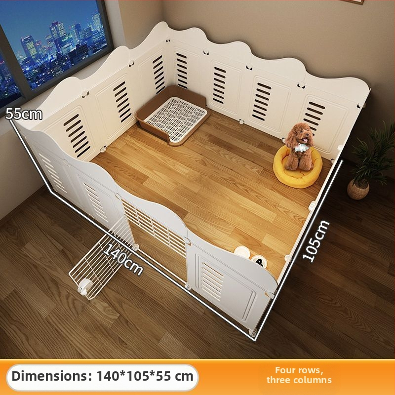 Ograda za kućne ljubimce, jedna soba, jedan pas čuvar, unutarnji kavez za pse, srednji i mali pas, plišani plišani pas, Bixiong izolacijska ograda s vratima