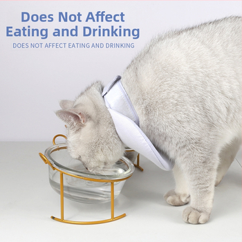 Nový multifunkčný obojok na domáce zvieratá, uterák na sliny, ľahký obojok proti olizovaniu.