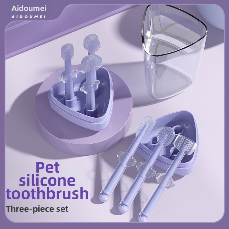 Γάτες, κατοικίδια, Μικρή οδοντόβουρτσα σιλικόνης, Γάτες, Βούρτσισμα, Σκύλοι, Σετ οδοντόκρεμας, Αφαίρεση κακοσμίας του στόματος, Βρώσιμα είδη καθαρισμού δοντιών