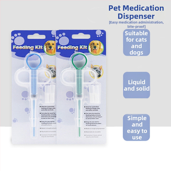 Εργοστάσιο χονδρικής αναβαθμισμένο τροφοδότη κατοικίδιων ζώων για σκύλους και γάτες, τροφοδότης υγρής και ξηρής διπλής χρήσης διπλής κεφαλής τύπου ώθησης